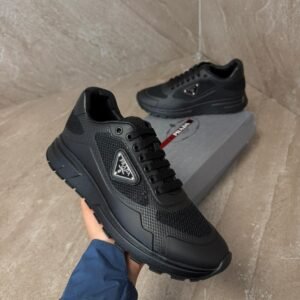 Prada Prax 2.0 Black Sneakers