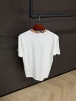 Burberry Hals Logo White T-Shirt - Afbeelding 2