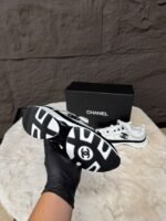 Chanel Low Top CC Runner White/Black - Afbeelding 3
