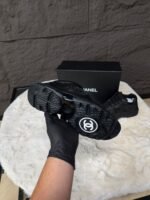 Chanel Low Top CC Runner Black on Black - Afbeelding 3