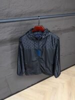 Louis Vuitton Half Monogram Windbreaker High Quality