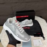 Prada Cups Light Grey Sneakers