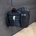 Christian Dior Blouson Oblique Short Jacket Black