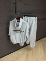 Essentials Fear Of God TrackSuit Heather Grey - Afbeelding 2