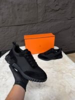 Hermes Bouncing Sneakers Black on Black