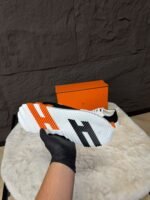 Hermes Bouncing Sneakers Black / White - Afbeelding 3