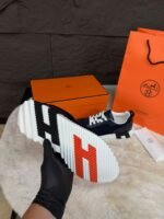 Hermes Bouncing Sneakers Blue - Afbeelding 3