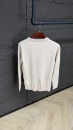 Loro Piana Cashmere Beige Sweater - Afbeelding 2