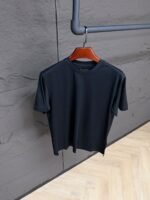 Loro Piana Basic Black T-Shirt
