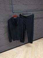 Loro Piana Merano Cashmere Tracksuit Black High Quality - Afbeelding 2