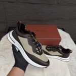 Loro Piana Week End Walk Sneakers Brown