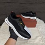 Loro Piana Week End Walk Sneakers Black White