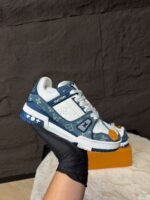 Louis Vuitton Runner Sneaker Blue White - Afbeelding 2