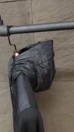 Moncler Panelled Zip-Up Hooded Jacket Black High Quality - Afbeelding 3