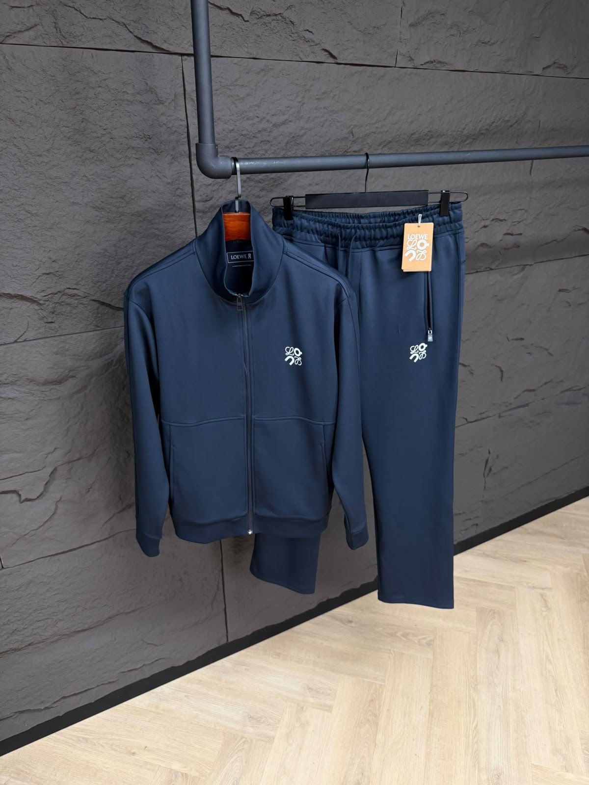 onloewe (4) ON x LOEWE Tracksuit Blue High Quality - Afbeelding 1
