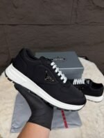 Prada Prax Black / White Sneakers - Afbeelding 2