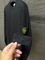 Stone Island Sweater Black, Double Logo - Afbeelding 2