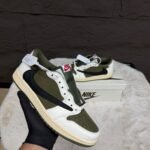 Nike Air Jordan 1 Low Travis Scott Medium Olive