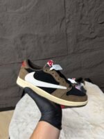 Nike Air Jordan 1 Low Travis Scott Mocha - Afbeelding 2