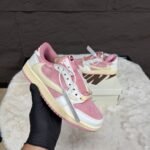 Nike Air Jordan 1 Low Travis Scott Shy Pink