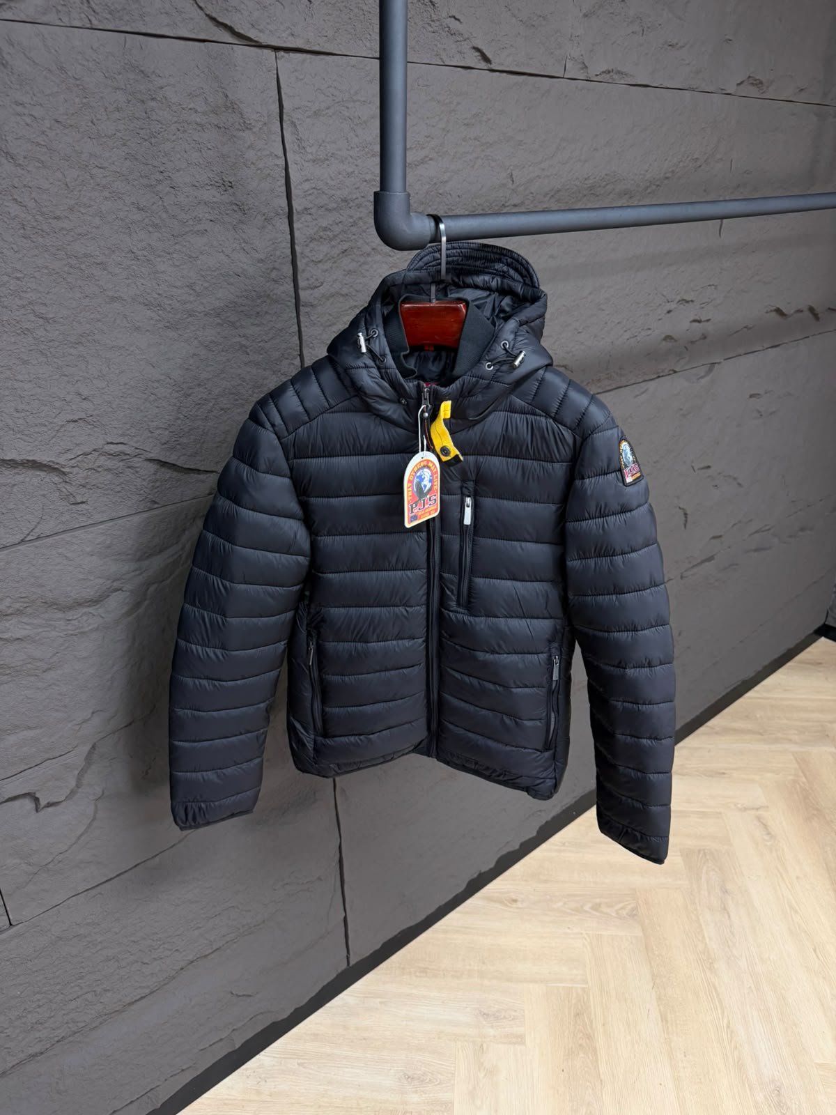 ugomet (4) Parajumpers Ugo Black - Afbeelding 1