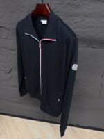 Moncler Stripped Cotton Vest Black - Afbeelding 2
