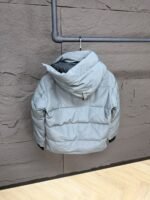 Canada Goose Wyndham Grey, Red Logo High Quality - Afbeelding 4