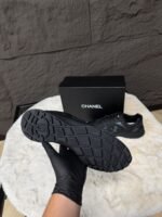 Chanel Low Top CC Runner Black On Black - Afbeelding 3